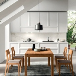 Sedia Ryana seduta imbottita FGF Mobili